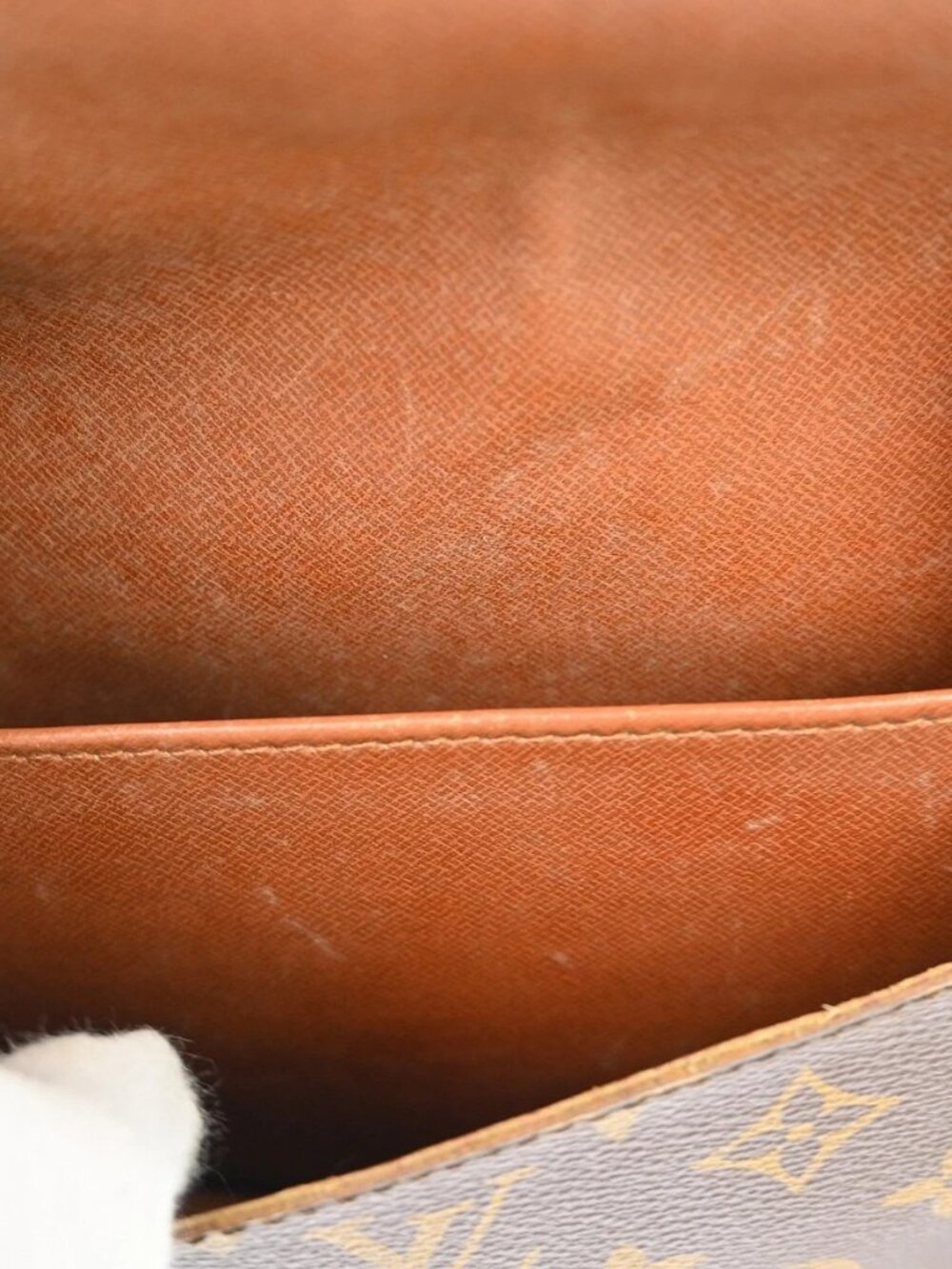 LOUIS VUITTON CARTOUCHIERE MM SHOULDER BAG - Picture 11 of 16